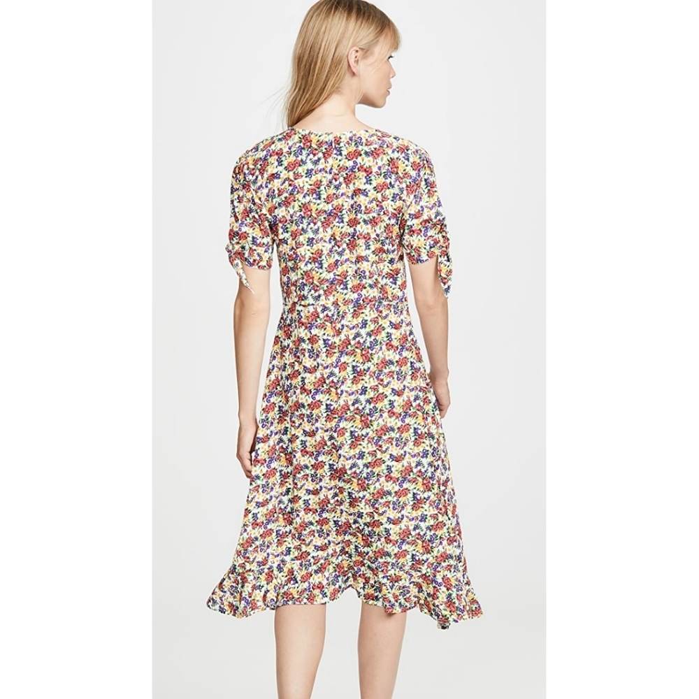 Faithfull the Brand Emilia midi dress,NWT,M - Picture 2 of 13